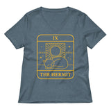 The Hermit Women's V-Neck Tee