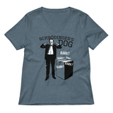 Schrodinger's Dog Women's V-Neck Tee