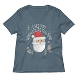 I See You When You're Sleeping Women's V-Neck Tee