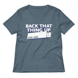 Back That Thing Up Women's V-Neck Tee