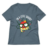 I'm A Little Quarky Women's V-Neck Tee