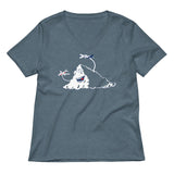 Cloud Toys Women's V-Neck Tee