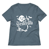 Yesferatu Women's V-Neck Tee