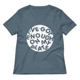 I've Got Enough On My Plate Women's V-Neck Tee