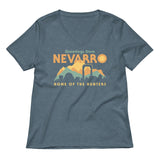 Greetings From Nevarro Women's V-Neck Tee