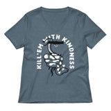 Kill 'em With Kindness Women's V-Neck Tee