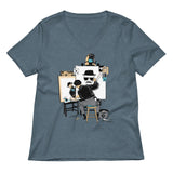 Heisenberg Self Portrait Women's V-Neck Tee