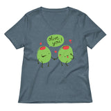 Olive You Women's V-Neck Tee