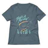 That's A Moray! Women's V-Neck Tee