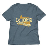 Oregon California's Canada Women's V-Neck Tee