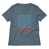 Parkour Women's V-Neck Tee