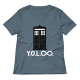 YOL Infinity Women's V-Neck Tee
