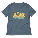 Pizza Campfire Story Women's V-Neck Tee