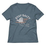 Stay Salty Women's V-Neck Tee