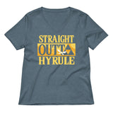 Straight Outta Hyrule Women's V-Neck Tee