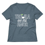 Tequila Es Mi Amor Women's V-Neck Tee