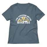 The Awesome Meter Women's V-Neck Tee