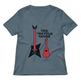 Uke, I Am Your Father Women's V-Neck Tee