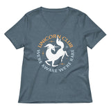 Unicorn Club Women's V-Neck Tee