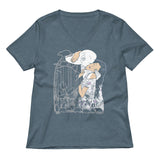 The Vampire's Kiss Women's V-Neck Tee