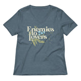 Enemies To Lovers Women's V-Neck Tee
