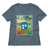 Garden In Bloom Women's V-Neck Tee