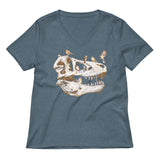 Bird Bones Women's V-Neck Tee