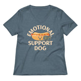 Emotional Support Dog Women's V-Neck Tee