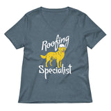 Roofing Specialist Women's V-Neck Tee