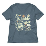 Reliable Narrator Women's V-Neck Tee