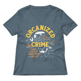 Orcanized Crime Women's V-Neck Tee