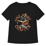 One More Chapter Women's V-Neck Tee