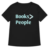 Books>People Women's V-Neck Tee
