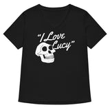 I Love Lucy Women's V-Neck Tee