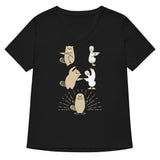 Platypus Fusion Women's V-Neck Tee