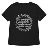 My Unyielding Melancholy Women's V-Neck Tee