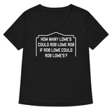 Rob Lowe Rob Women's V-Neck Tee
