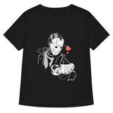 Jason Loves Crocs Women's V-Neck Tee