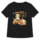 Pavlov's Cat Women's V-Neck Tee