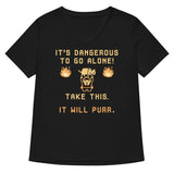 It's Dangerous To Go Alone Women's V-Neck Tee