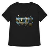 Wibbly Wobbly Timey Wimey Women's V-Neck Tee