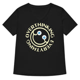 Overthinking Everything Women's V-Neck Tee