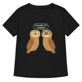 Actually, It's Whom Women's V-Neck Tee