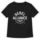 Rebel Alliance Women's V-Neck Tee
