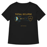 Total Eclipse Of The Heart Women's V-Neck Tee
