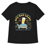Epic Bar Crawl Women's V-Neck Tee