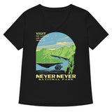 Never Never National Park Women's V-Neck Tee