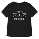 Wit Beyond Measure Women's V-Neck Tee