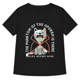 The Phantom Of The Opurra Women's V-Neck Tee