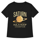 Undefeated Hula Hoop Champion Women's V-Neck Tee